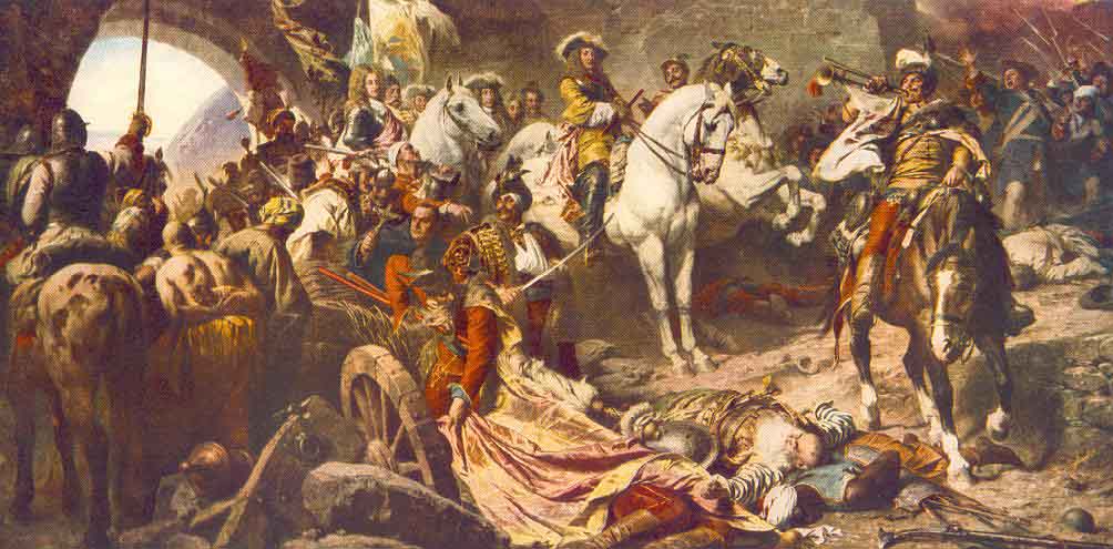 The Recapture of Buda Castle in 1686